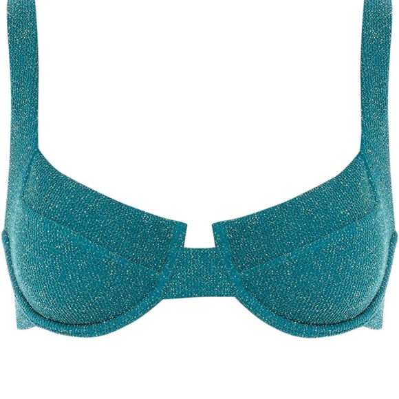 Sparkling Teal Bikini Bottoms - Picture 5 of 6